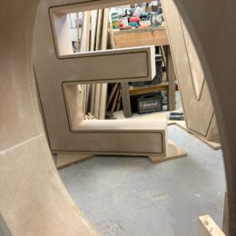 Making the Edge LOVE Letters 260x260