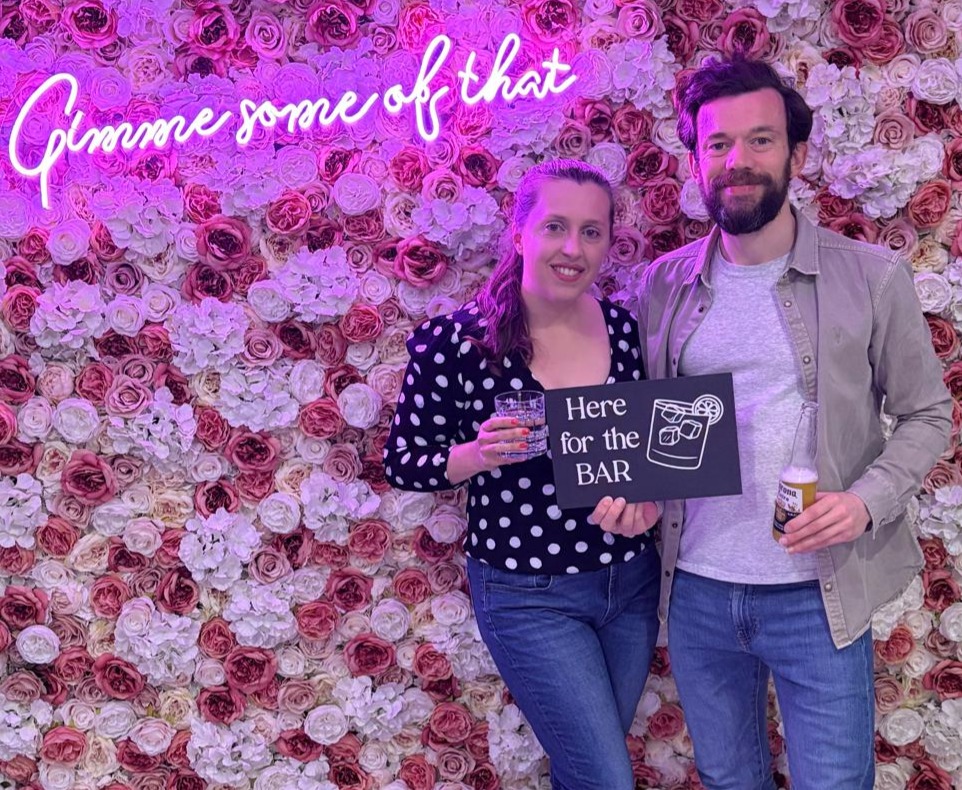 Williams and Rose wedding photobooths