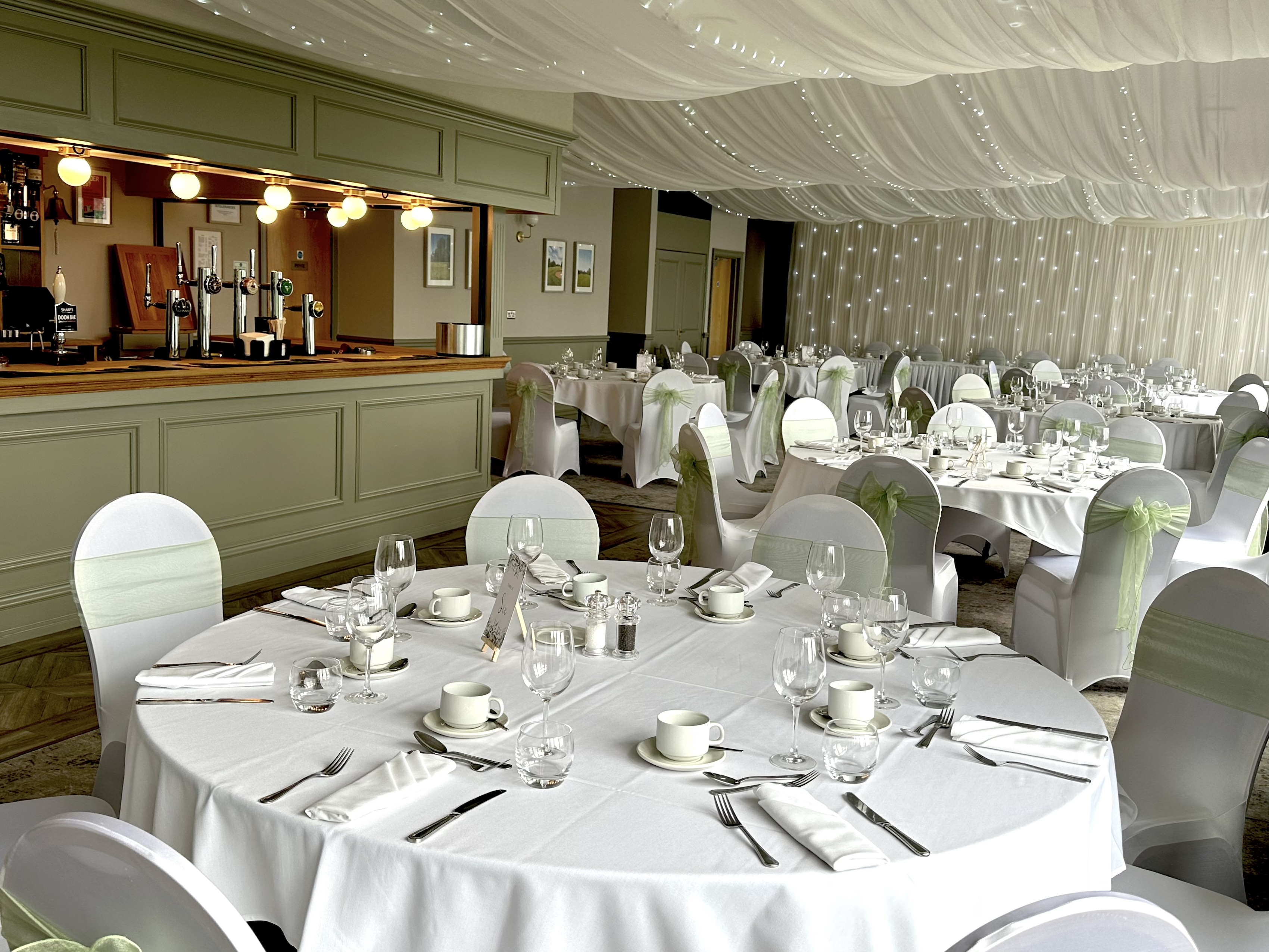 Banbury Wedding With Drapes
