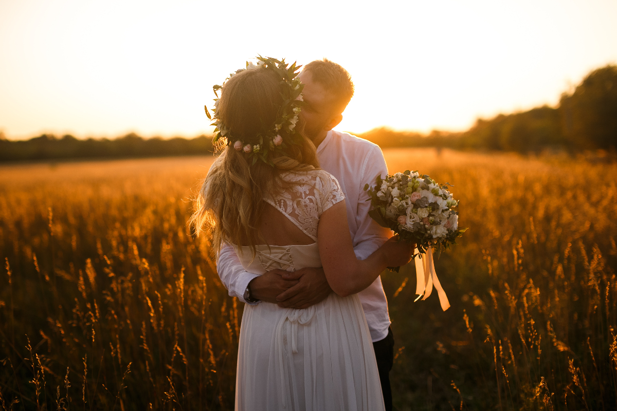 Cornfield Couple