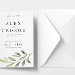 Bristol Print Services wedding invitations