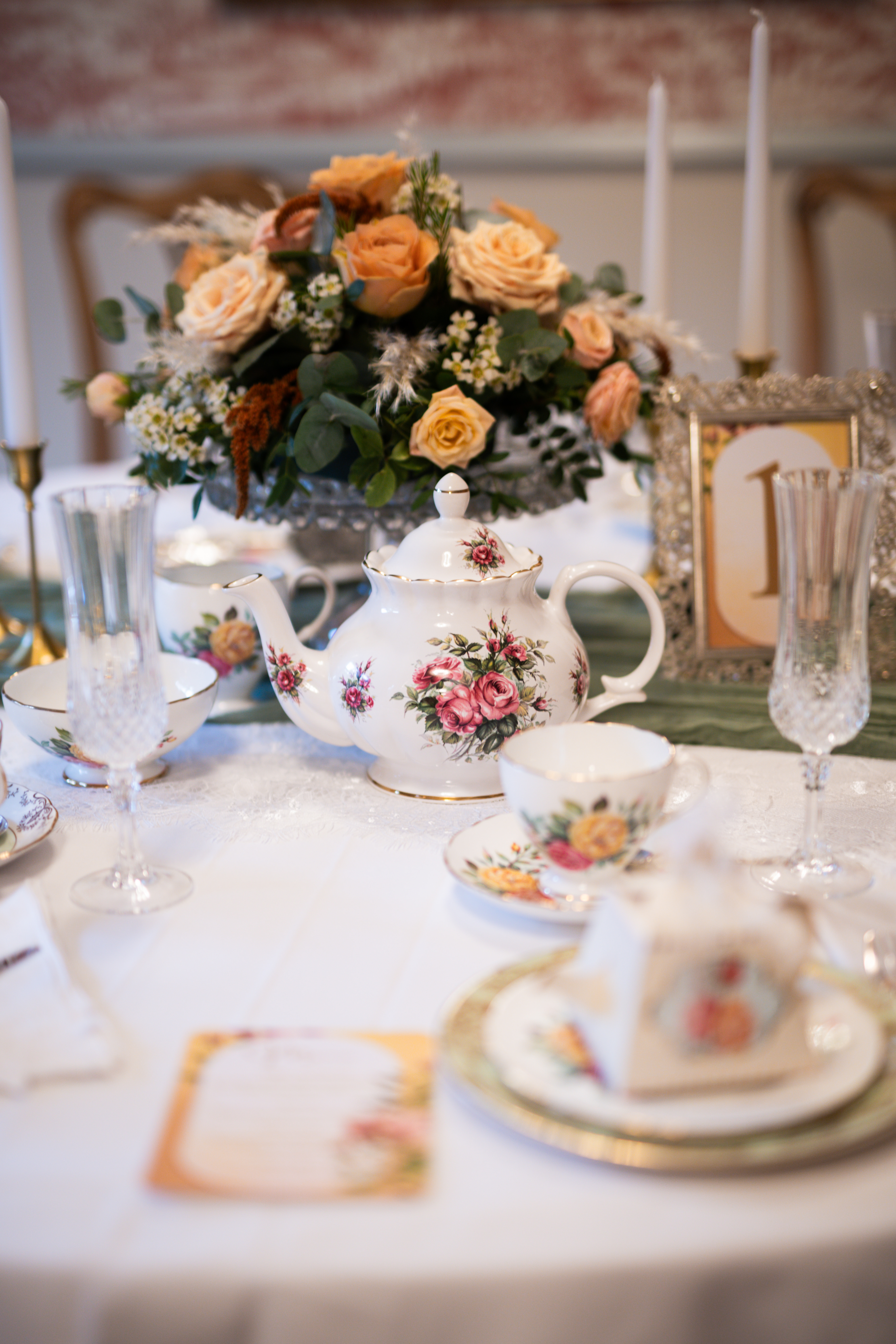 Wedding China hire - Little Vintage Teacup