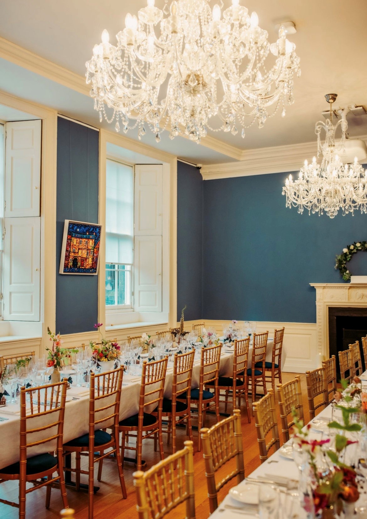 Riddle's Court wedding reception
