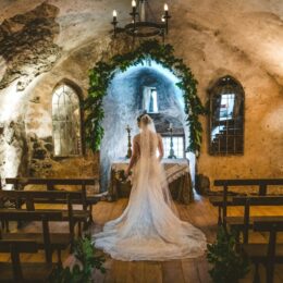 Neidpath Castle bride
