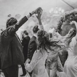 Neidpath Castle wedding reception