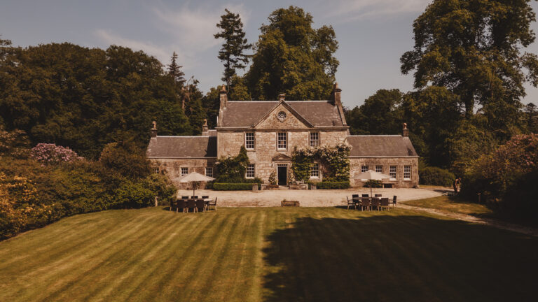 romantic manor house