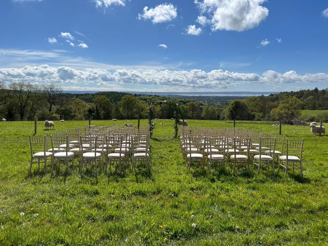 Penhein Glampsite Wedding Ceremony