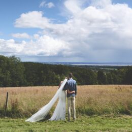 Penhein Glampsite Bride and Groom