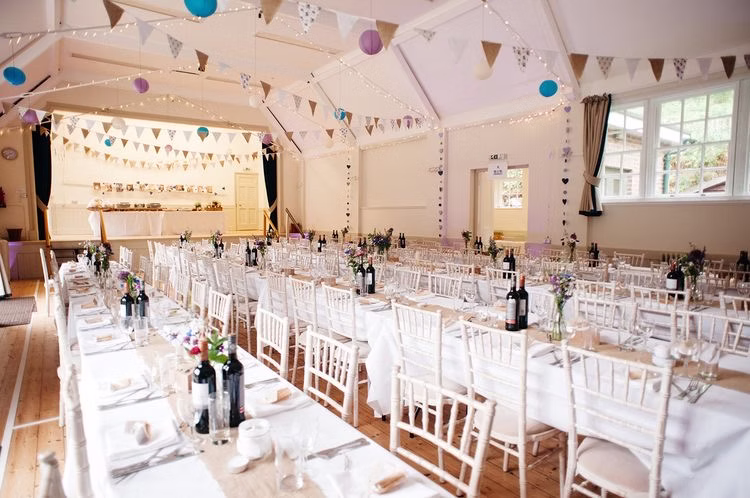 Holmbury St. Mary Village Hall wedding reception