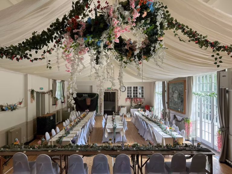 Holmbury St. Mary Village Hall wedding reception