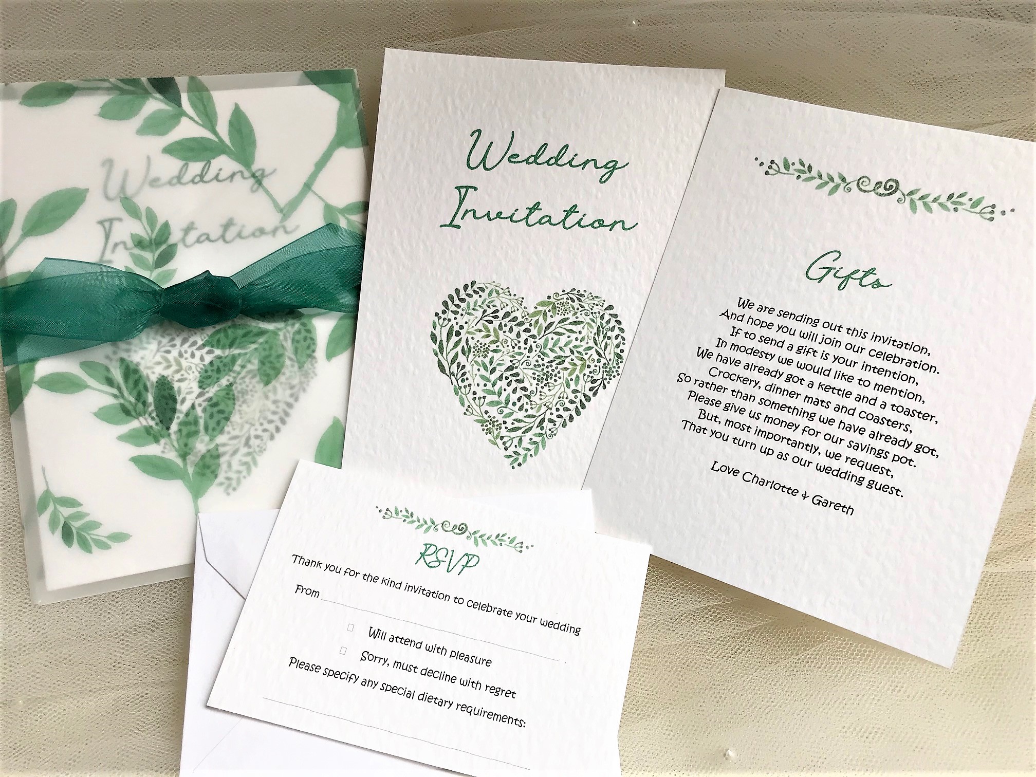 Enchanted Forest Wedding Invitations 3