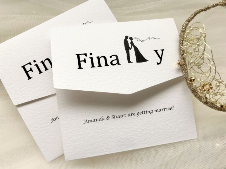 Finally Tri Fold Wedding Invitations