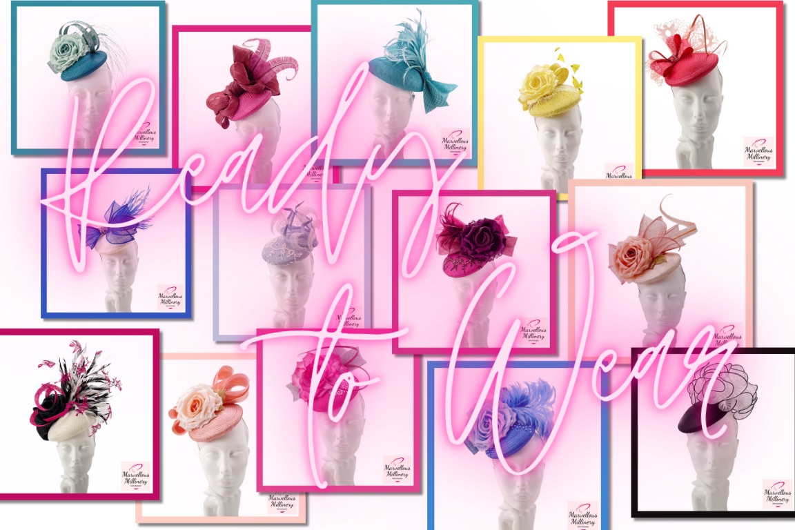 Ready to Wear Designer wedding hats also available Ready to Wear Designer wedding hats also available