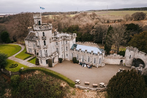 Dunimarle Castle wedding venue