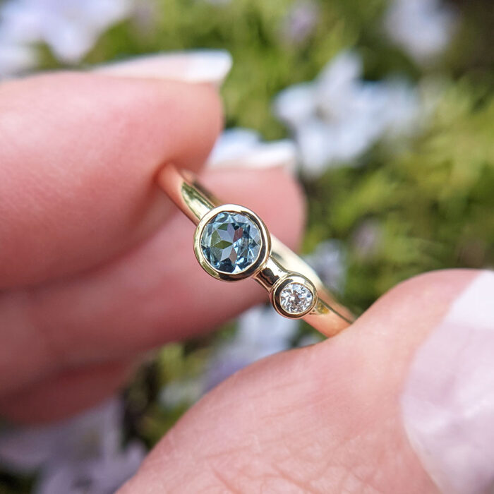 Sterling & Wilde engagement ring