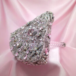 Abanico Pink Surprise Wedding Jewelled Bouquet
