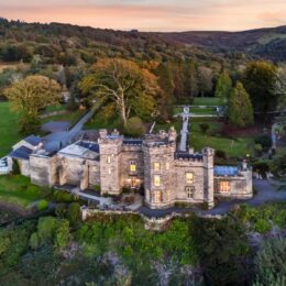 Castle at sunset