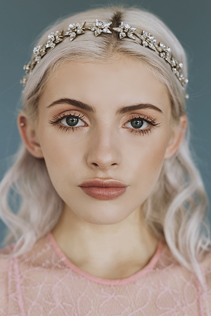 Orchid headband haloandco