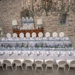 Intimate Atrium Reception