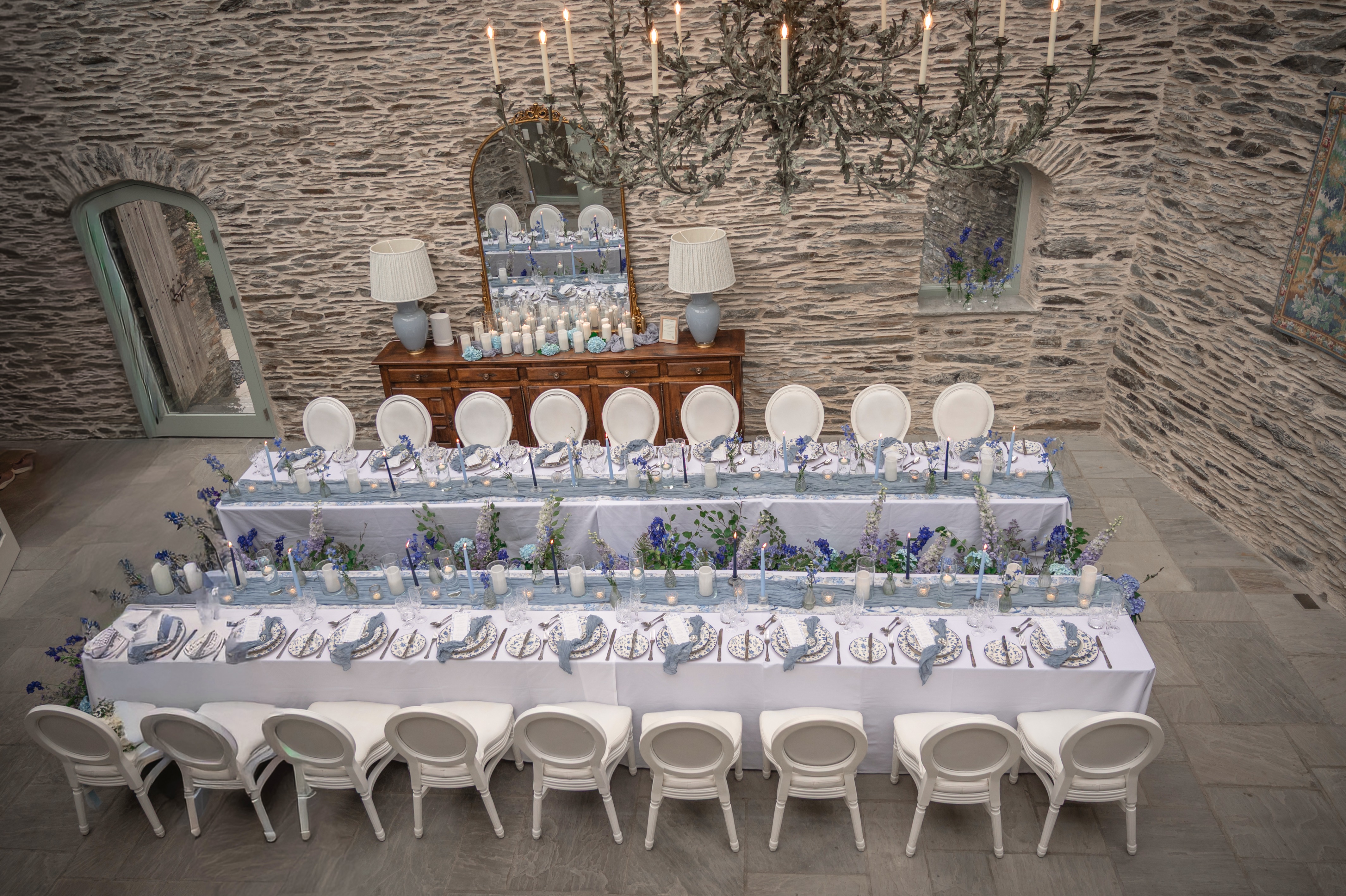 Intimate Atrium Reception