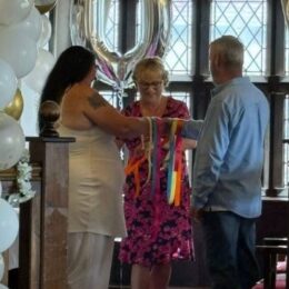 Handfasting ceremony L and J 260x260