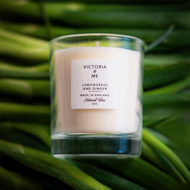 Lemon grass and Ginger Candle