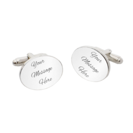 Personalised Engraved Wedding Cufflinks