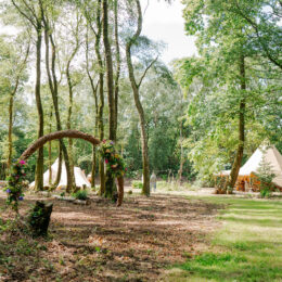 Woodland wedding venue