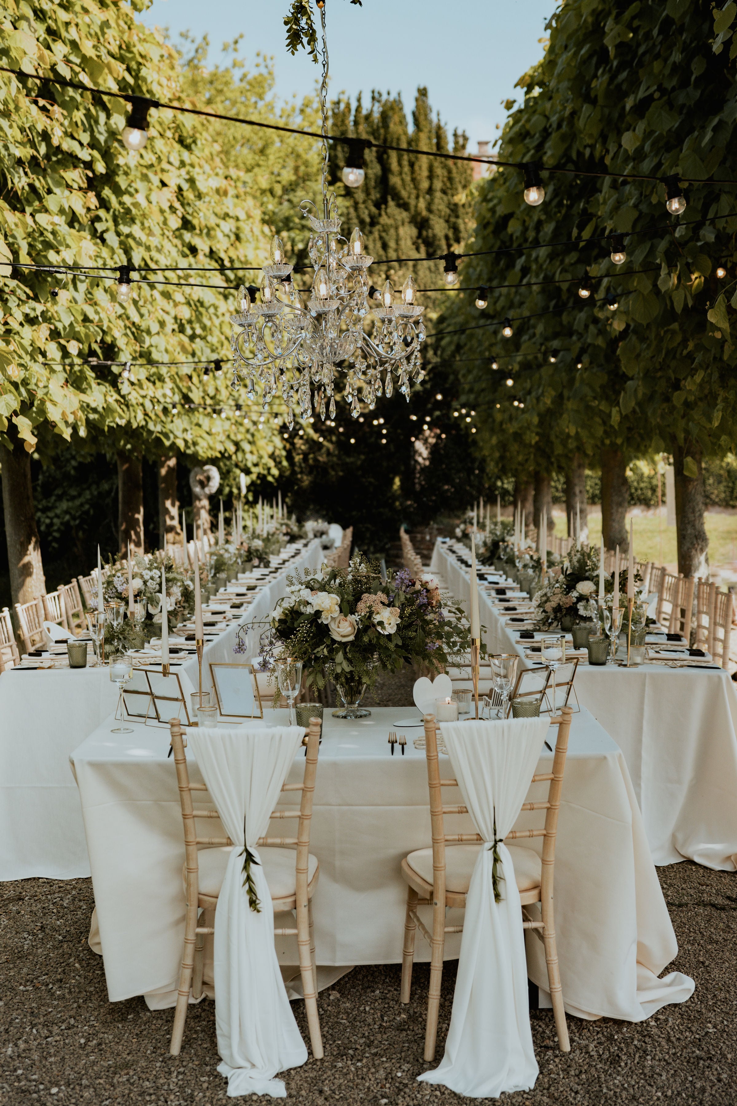 Outside Banquet Tables