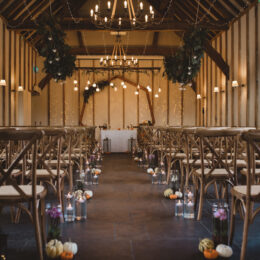 Wedding Ceremony Set up Autumn 260x260